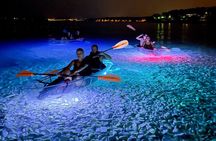 Transparent Kayak Night Glow Experience from Pula