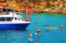 Ibiza Beach Hopping Cruise with Paddleboards, Drinks and Food 6h