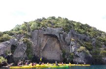 Lake Taupo - Maori Rock Carvings Package (Mountain Biking & Kayaking)