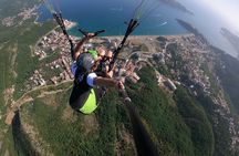 Tandem paragliding tour in Budva Montenegro