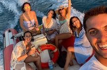 Fantastic sunset excursion by boat to the Devil's saddle