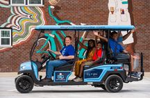 Shared Golf Cart Tour of Bentonville, Arkansas