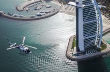 12 minute Helicopter Tour of Dubai with Private Two Way Transfer