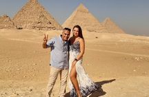 Top VIP-Pyramids,Memphis,Sakkara,Camel,ATV,Pyramids inside& Lunch