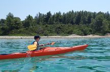 Lumbarda-Sunset Kayaking Experience with picnic: Wine and Sweets