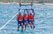 From Punta Cana: Amazing Activity Parasailing Hotel pickup