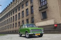 Krakow: Nowa Huta Communist District Private Tour on Vintage Car