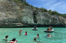 2 Hours Private Jet Ski Tour in Saint Martin with free passenger