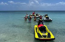 One hour private jet ski tour in Saint Martin with free passenger