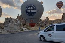 Goreme Hot Air Balloon over Valleys, with Champagne and Transfers