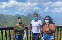 St Lucia Diamond Mineral and Mud Baths Plus Waterfall Adventure 