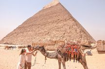 Private Full-Day Tour: Giza Pyramids, Egyptian Museum with Camel Ride
