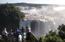 Iguassu Falls on the Brazilian Side: Macuco Safari, Helicopter Flight, Bird Park