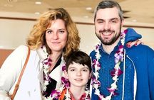 Honeymoon Airport Lei Greeting on Kona Hawai'i