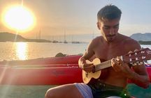 Sunset Kayak Tour with Snorkeling and Local Aperitif