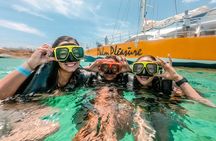 Aruba Morning Snorkel Sail aboard Palm Pleasure Catamaran
