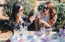Picnic among lavender