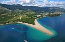 Dalmatian route - Panoramic flight over Brač, Hvar, Šolta & Split from Brač