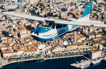 Dalmatian route - Panoramic flight over Brač, Hvar, Šolta & Split from Brač