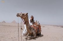 Private tour at The Pyramids & Sphinx by Camels in Cairo 