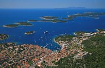 Dalmatian route - Panoramic flight over Brač, Hvar, Šolta & Split from Brač