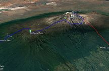 Mt. Kilimanjaro: Shira plateau to Cathedral point 3872m Day hike