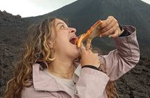 Pacaya Volcano Vistas + Enjoy Pizza Surrounded by The Volcano