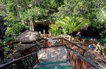Tulum Area Experiences Guided E-Bike Tour- 3 Cenote's Snorkel/Swim & Local Lunch
