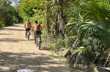 Tulum Area Experiences Guided E-Bike Tour- 3 Cenote's Snorkel/Swim & Local Lunch