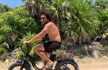Tulum Area Guided E-Bike + Snorkeling Jungle Tour - Dos Ojos & 2 Cenotes + Lunch