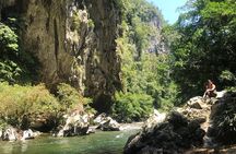 Rafting, Hiking and Caving at Rio Claro's Turquoise Waters!