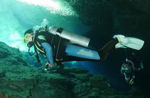 Tulum Area Experiences 2 Tank Guided Scuba Dives at Dos Ojos Cenote's + Lunch