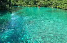 Tulum Area Experiences 2 Tank Guided Scuba Dives at Dos Ojos Cenote's + Lunch