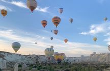 Cappadocia Hot Air Balloon Ride in Göreme on the First Flight.