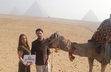 Day Tour To Giza Pyramids With Camel Ride And Museum of Egyptian Antiquities