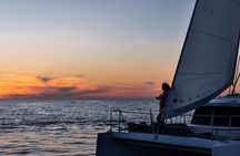 Shared Catamaran Half Day Cruise in Santorini