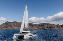 Shared Catamaran Half Day Cruise in Santorini
