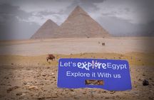 All inclusive Private Giza Pyramids,Sakkara, Memphis,Lunch&Camel 