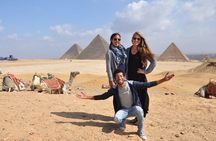 All inclusive Private Giza Pyramids,Sakkara, Memphis,Lunch&Camel 