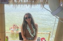 Tiki Boat - St. Pete Pier - The Only Authentic Floating Tiki Bar