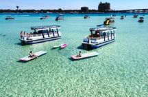 Private Chartered Pontoon Boat-Up to 16 Guests with Restroom