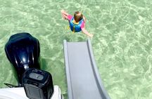 Destin- Private Chartered Slide Pontoon Boat-Up to 6 Guests 