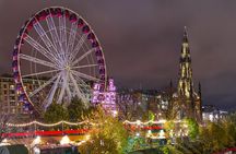 Edinburgh's Christmas Lights and festive Black Taxi Tour