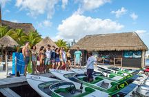 Jungle Tour adventure Cancun Speed Boat Through Mangrove