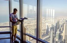 Burj Khalifa At The Top & Underwater Zoo Aquarium with Transfer