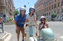 Vespa Sidecar Tour By Night with Pickup 