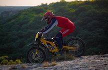 E-Motorcycle Tour in Old Rock Monastery and Old Roman Fortress 