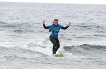 Group Surf Class in Playa de Las Américas with Photographs