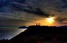 Amazing Sunset at Poseidon's Temple, Cape Sounio