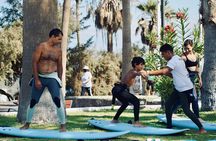 Surfing lessons in Las Americas